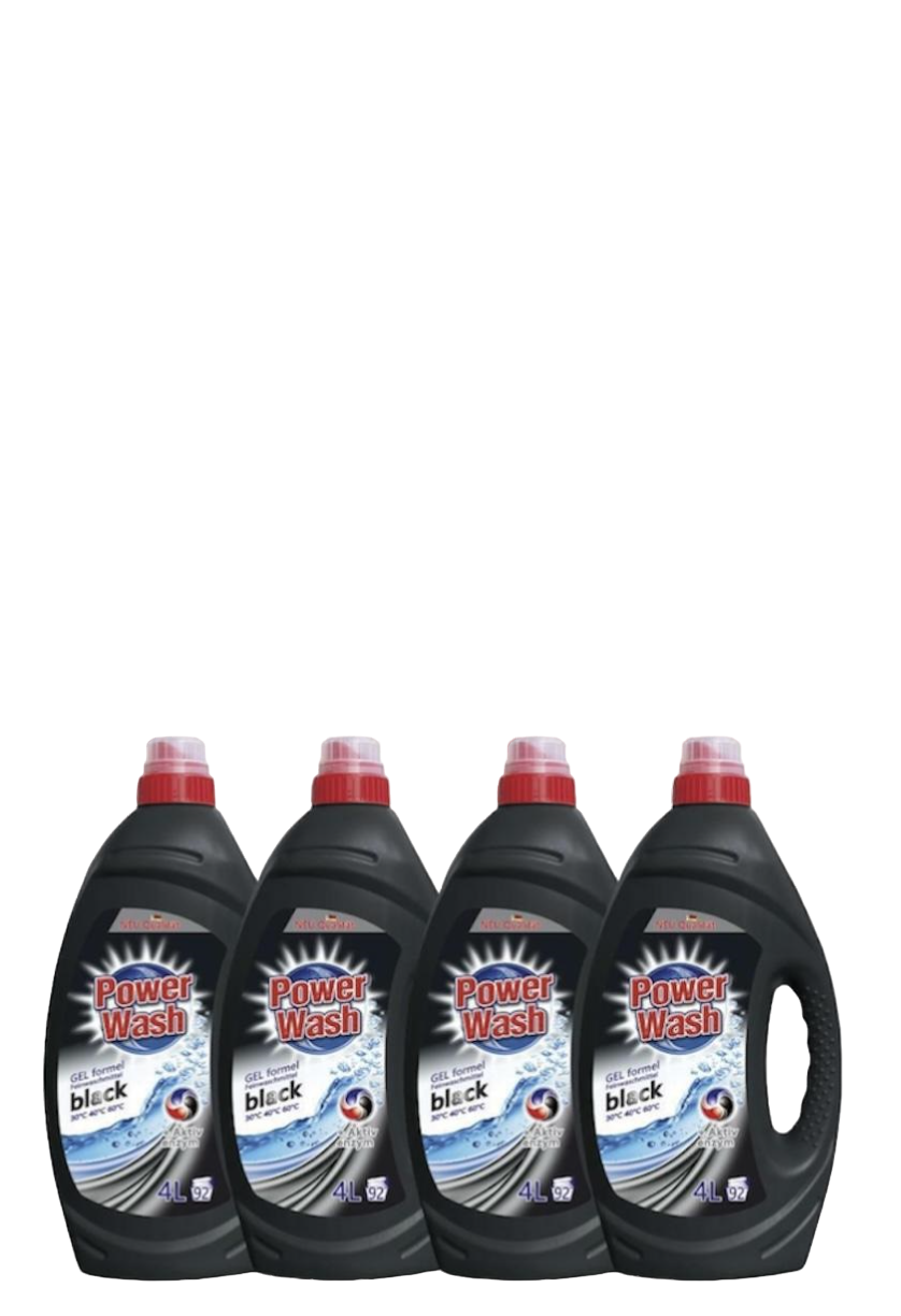 Гель для прання Power Wash 4 л 4 шт. Black