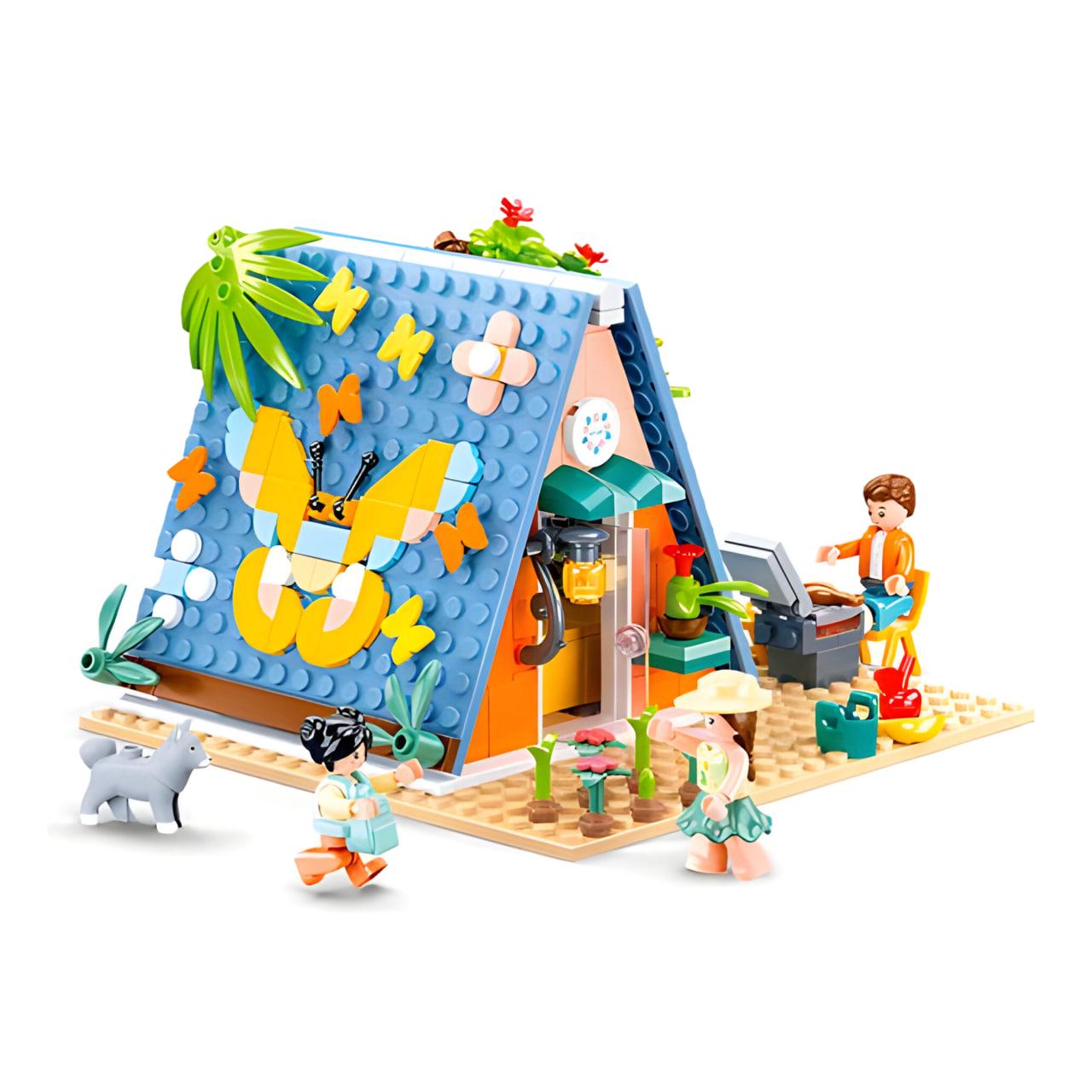 Конструктор Sluban Табір 341 деталь (M38-B1088) - фото 2 Конструктор Sluban Табір 341 деталь (M38-B1088) - фото 2