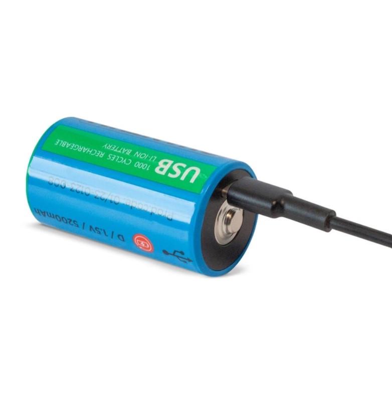 Аккумулятор Quantum USB Li-ion D 1,5V 5200 mAh plastic case 2 шт. (1868255273) - фото 6 Аккумулятор Quantum USB Li-ion D 1,5V 5200 mAh plastic case 2 шт. (1868255273) - фото 6