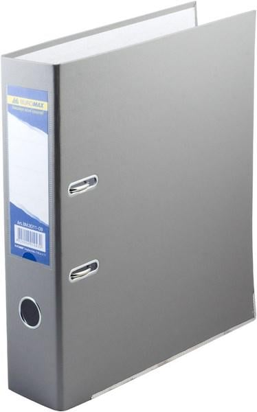 Регистратор Buromax Lux односторонний А4 70 мм полипропилен Серый (BM.3011-09c)