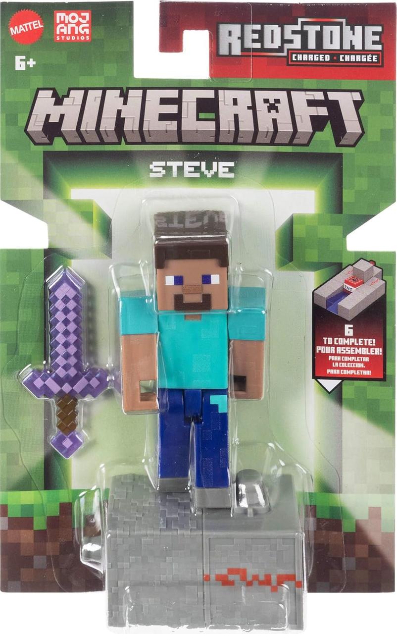 Игровой набор Mattel Майнкрафт Стив с аксессуарами (JJR85) Игровой набор Mattel Майнкрафт Стив с аксессуарами (JJR85)