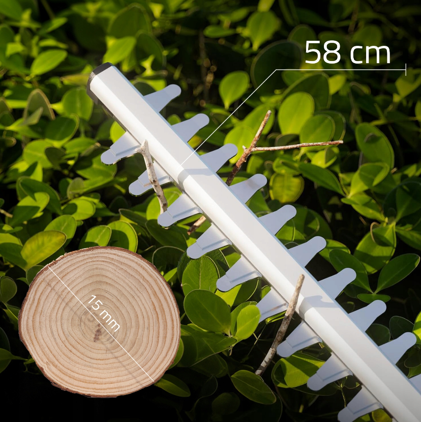 Кущоріз акумуляторний Maltec 58 см 20В з акумулятором 20В 2А/год (23830044) - фото 4