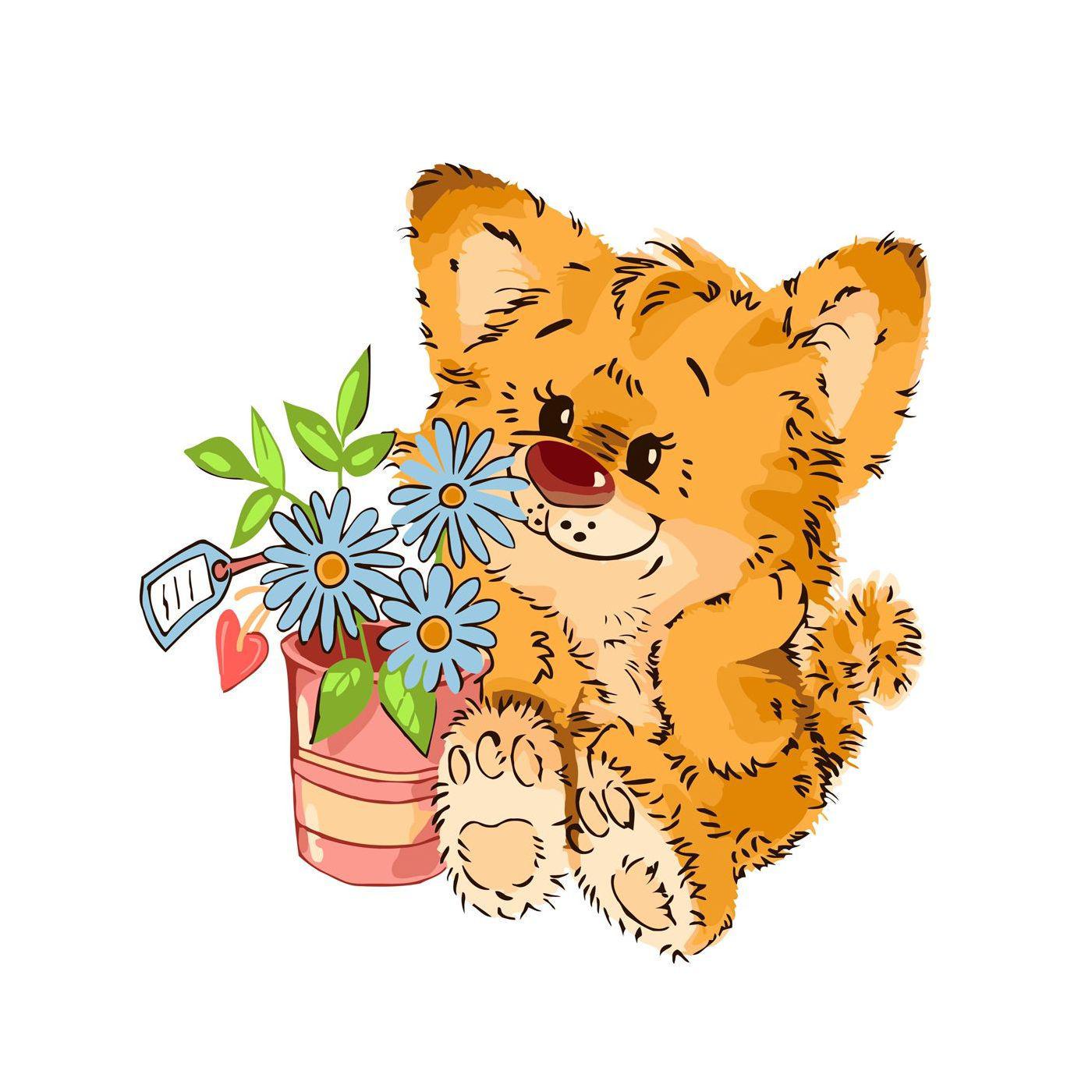 Картина по номерам Strateg Милая улыбка 30х40 см (SV-0050)