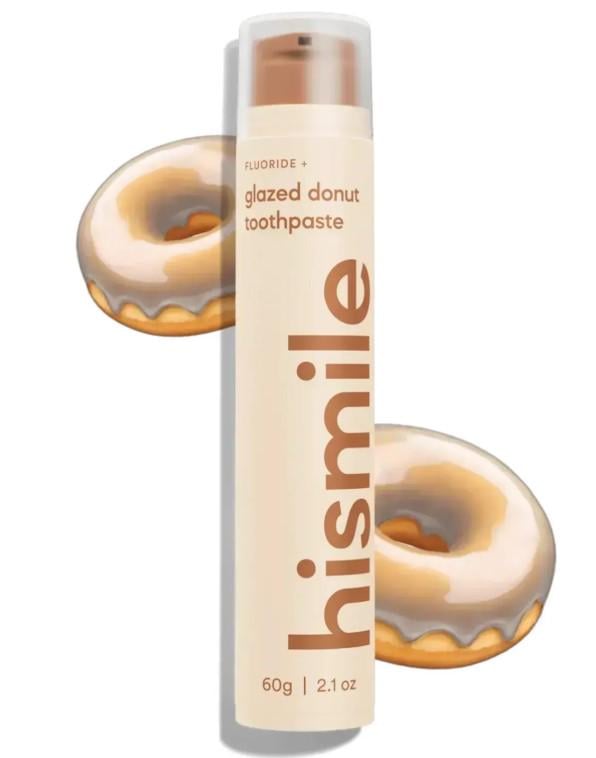 Зубная паста со вкусом глазированного пончика Hismile Glazed Donut Toothpaste 60 г