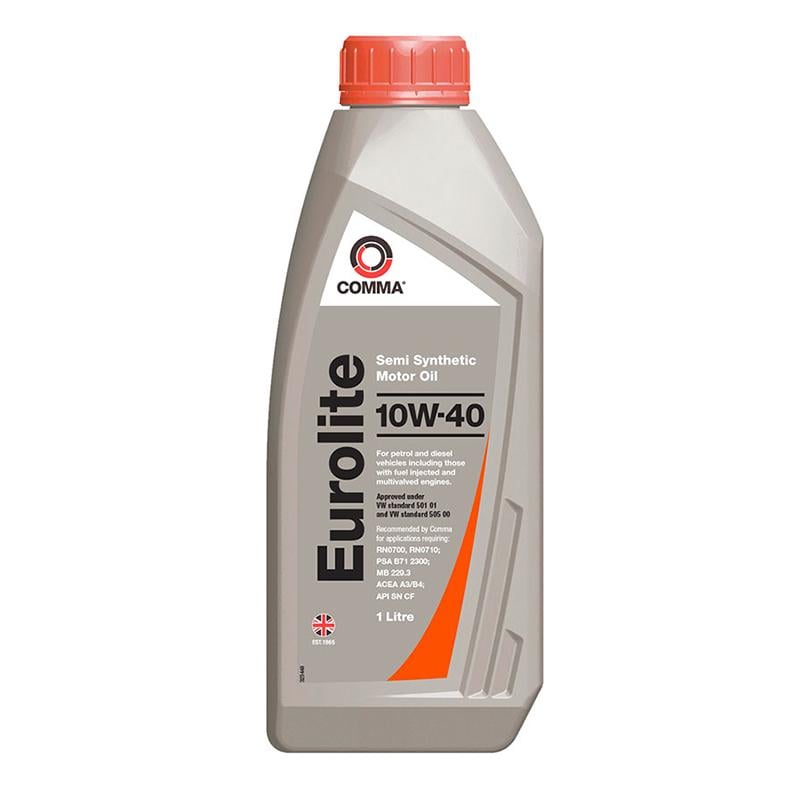Моторне масло Comma EUROLITE 10W-40 1л - фото 1 Моторне масло Comma EUROLITE 10W-40 1л - фото 1