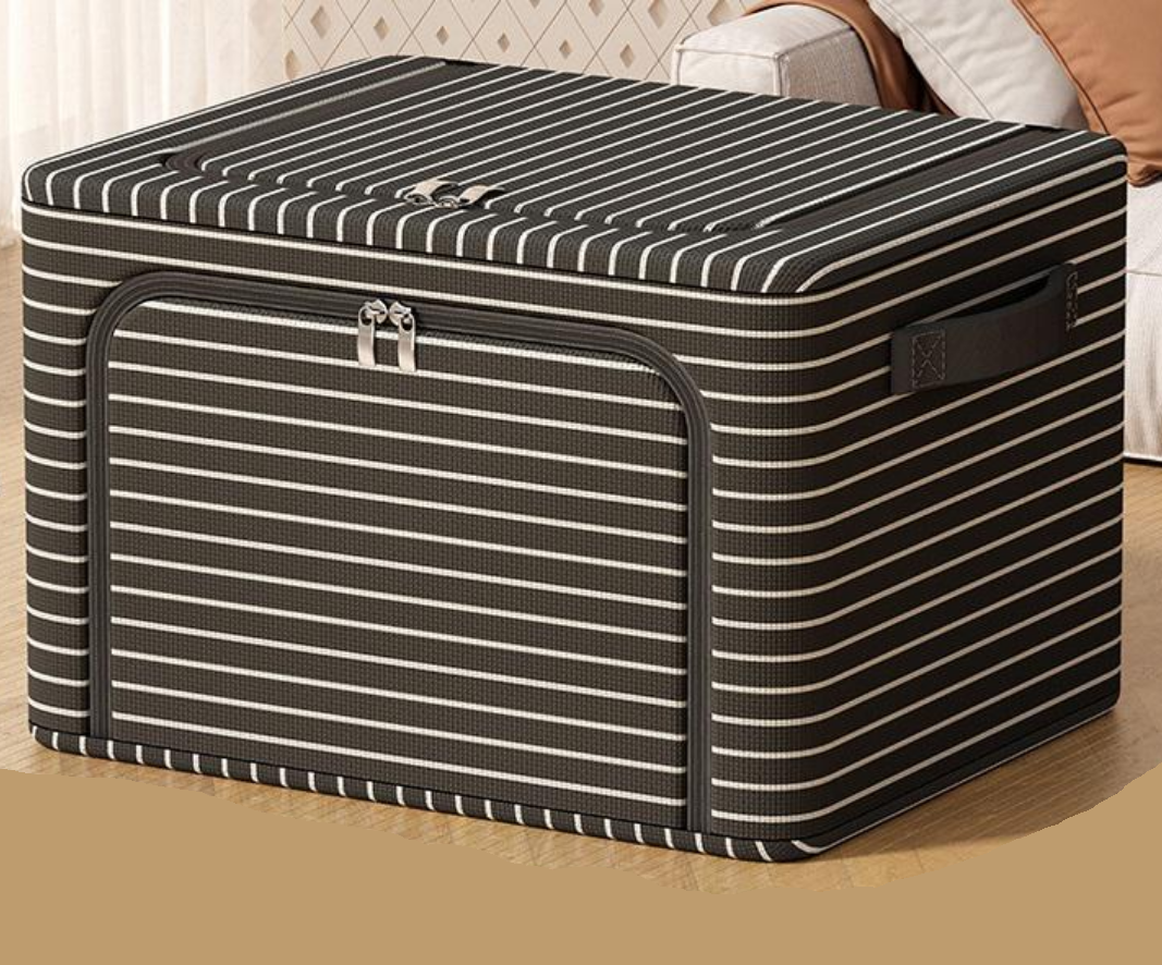 Органайзер для зберігання речей 18439 33х40х50 см 66 л темно-сірий (5003874) - фото 1 Органайзер для зберігання речей 18439 33х40х50 см 66 л темно-сірий (5003874) - фото 1