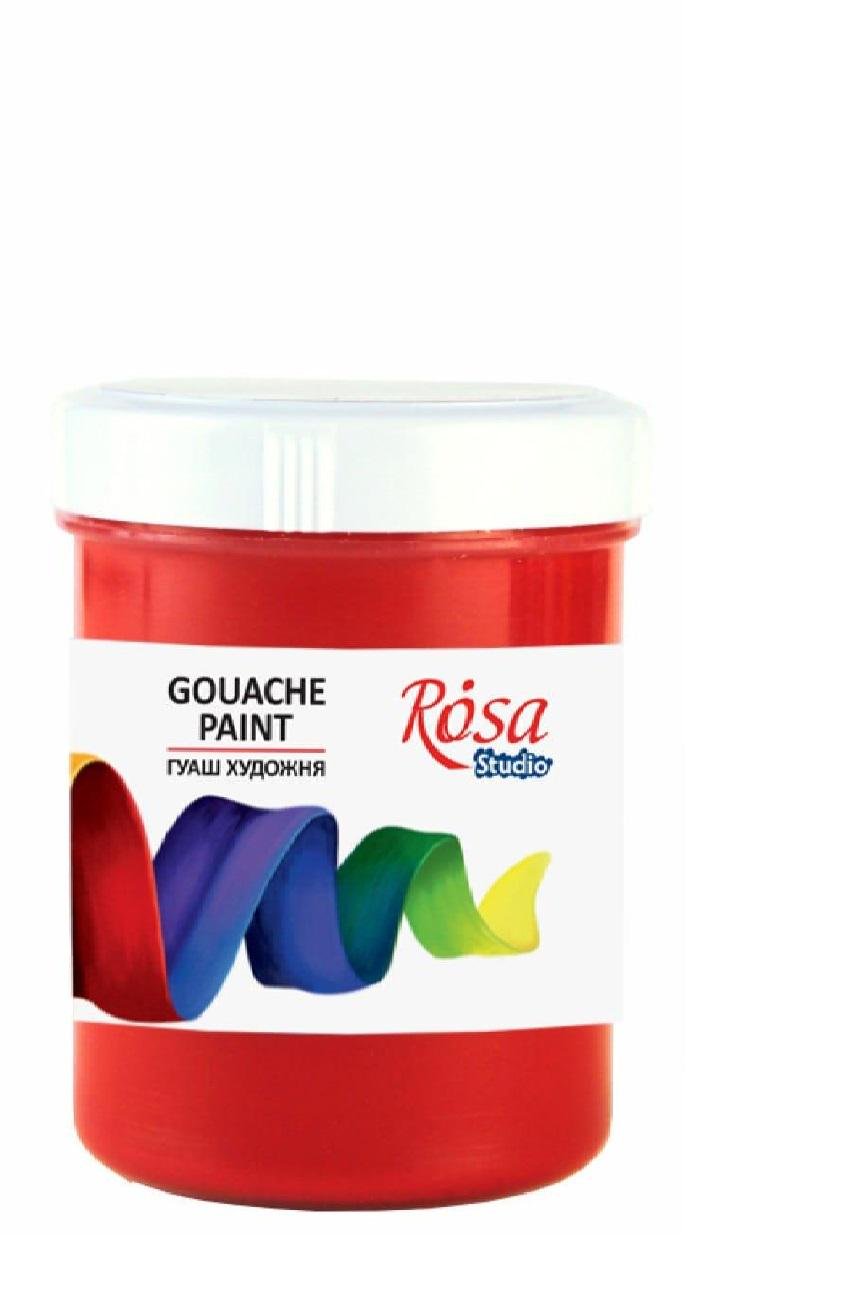 Краска гуашевая ROSA Studio 100 мл Светло-красный (11777649)