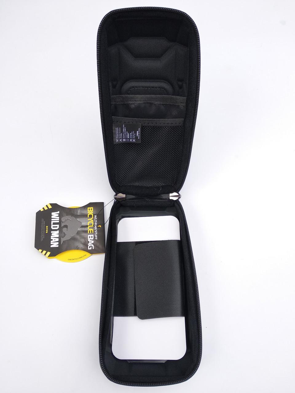 Велосумка для смартфона на кермо Wild Man XT3 - фото 6 Велосумка для смартфона на кермо Wild Man XT3 - фото 6