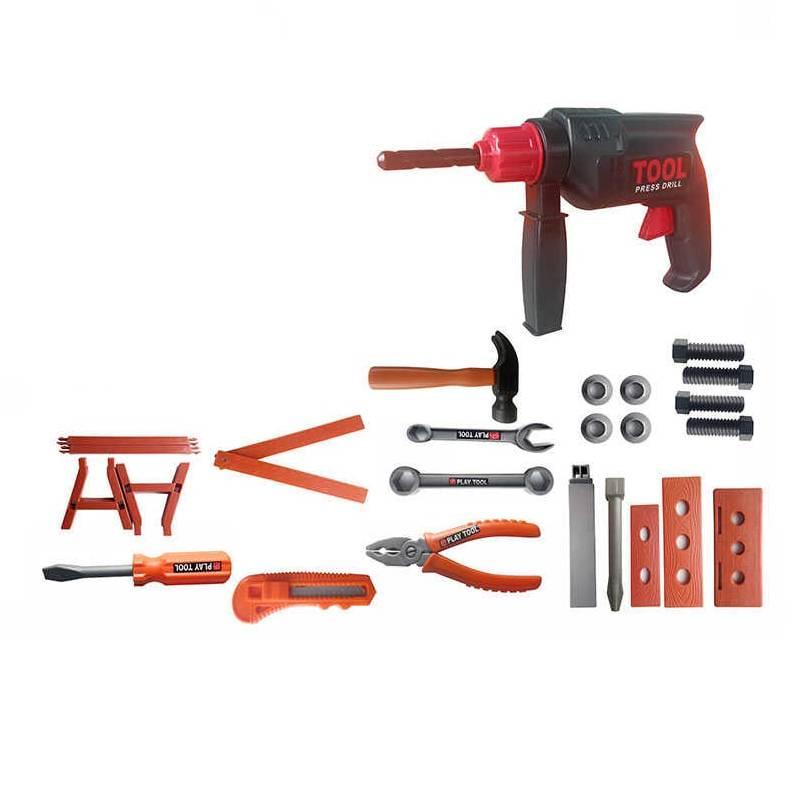 Набір будівельника ігровий 23 аксесуари Multicolor (140708)