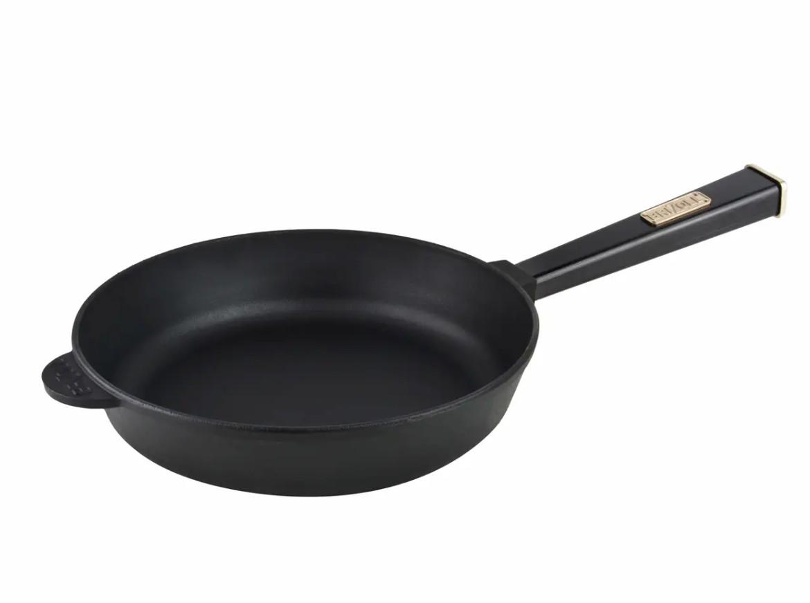 Сковорода Brizoll Optima чавунна 240x60 мм Black (O2460-P1)