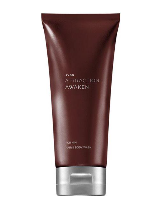 Гель для душа мужской Avon Attraction Аwaken 200 мл (14862)