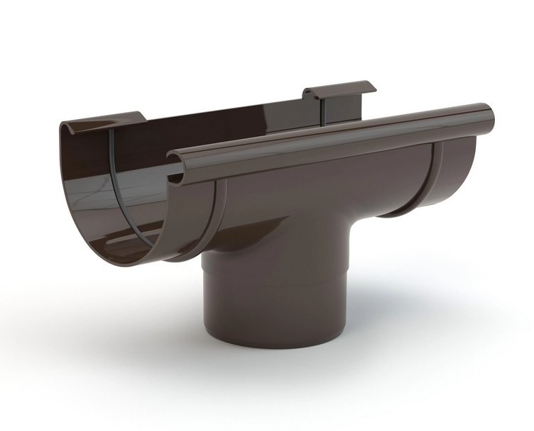 Лійка ринви Gamrat 150/110 мм Темно-коричневий (315-322-000)