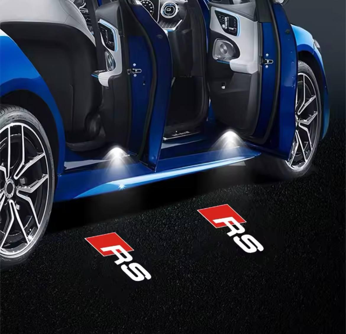 Проекція дверей штатна Audi з логотипом RS лазерна 2 шт. (2541787145) - фото 5 Проекція дверей штатна Audi з логотипом RS лазерна 2 шт. (2541787145) - фото 5