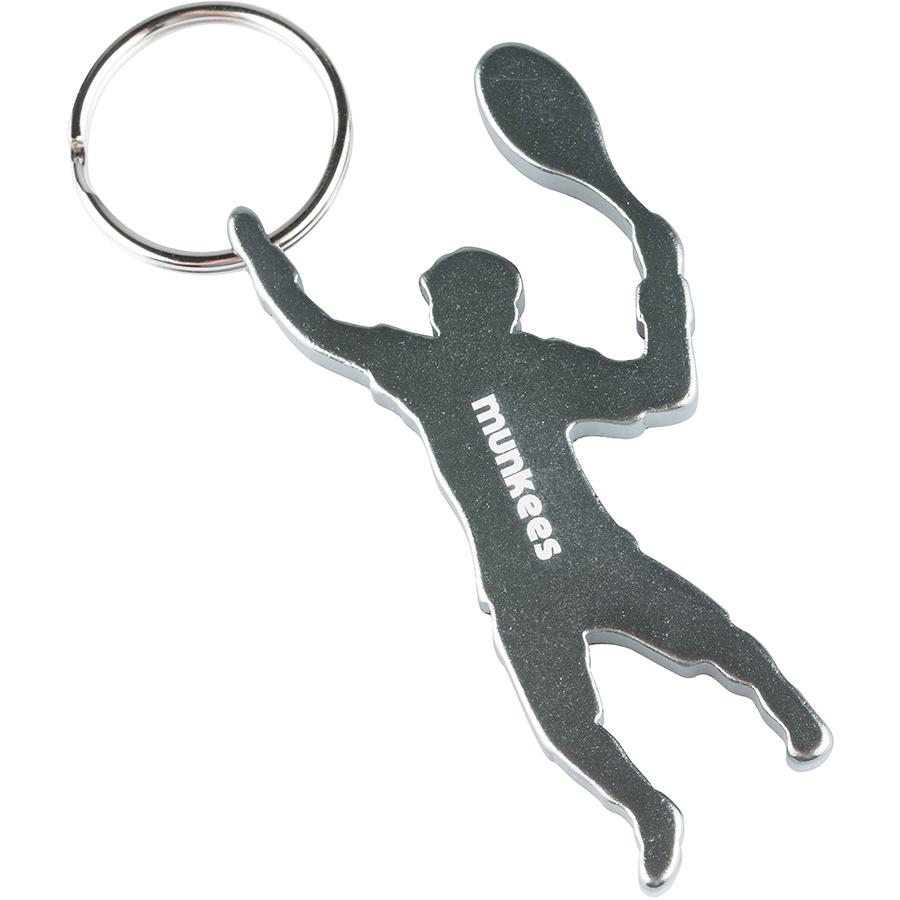 Брелок-відкривачка Munkees 3492 Tennis Player Grey