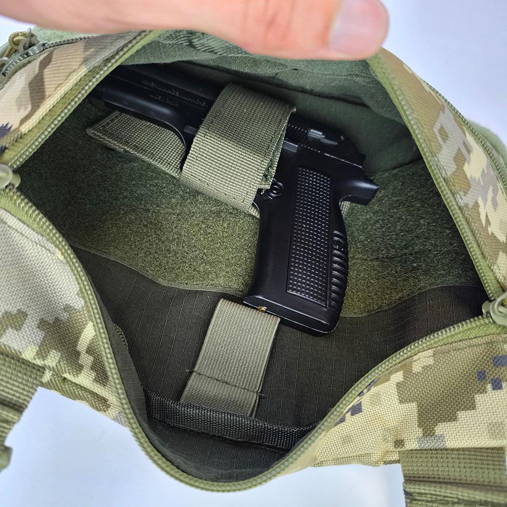 Сумка нагрудная тканевая (521250) - фото 10 Сумка нагрудная тканевая (521250) - фото 10