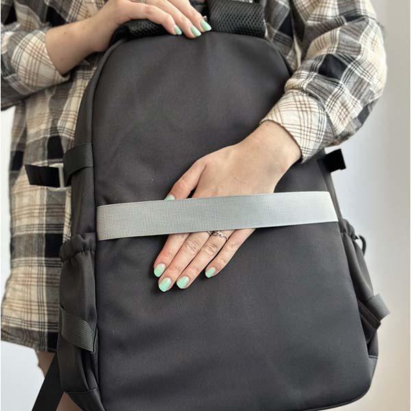 Рюкзак школьный Kuromi 44х30х19 см Черный (ЦБ-00034042) - фото 6 Рюкзак школьный Kuromi 44х30х19 см Черный (ЦБ-00034042) - фото 6