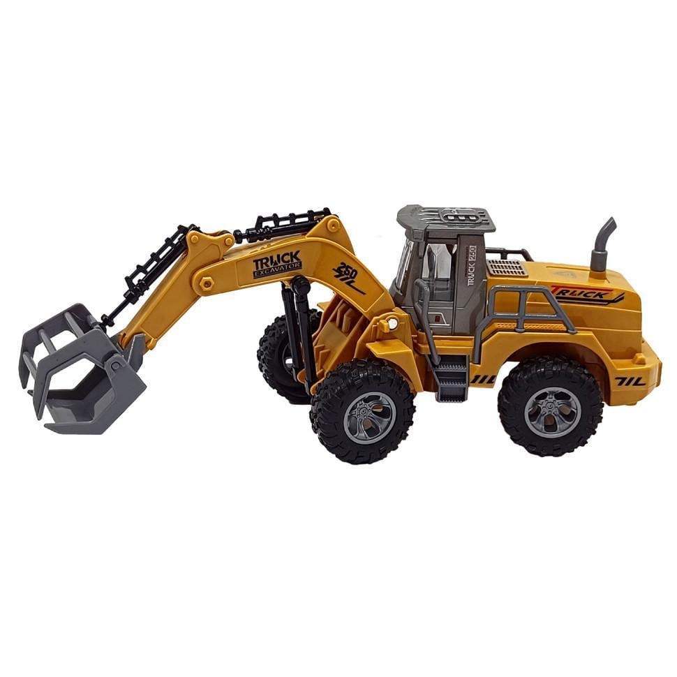 Іграшка дитяча будівельна техніка екскаватор e1 4 Жовтий (RLT48638)