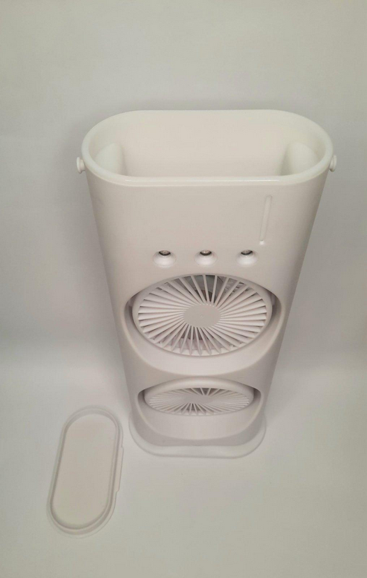 Вентилятор Fan з двома лопатями водою та пультом LED підсвічування 3 швидкості (TR-33) - фото 12 Вентилятор Fan з двома лопатями водою та пультом LED підсвічування 3 швидкості (TR-33) - фото 12