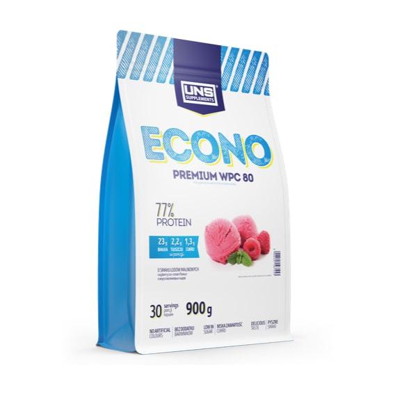 Протеин UNS Econo Premium 900 г 30 порций Raspberry ice Cream