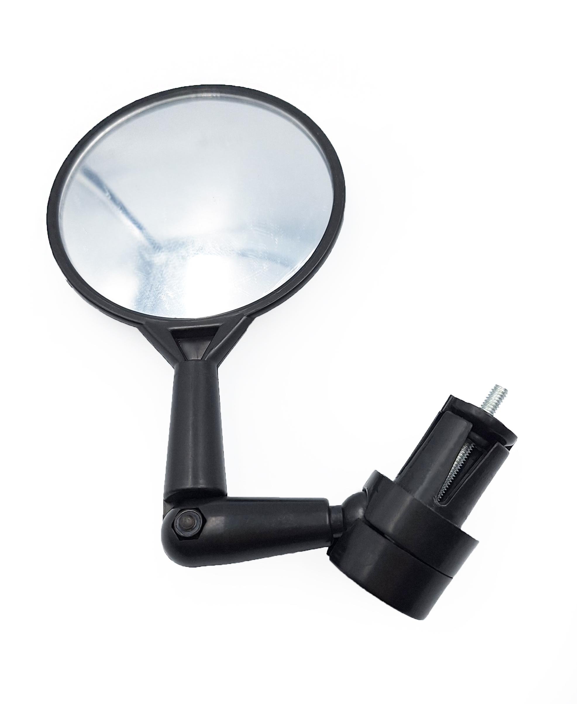 Дзеркало для велосипеда у кермо кругле 8 см поворотне Чорний (G0001293) Дзеркало для велосипеда у кермо кругле 8 см поворотне Чорний (G0001293)