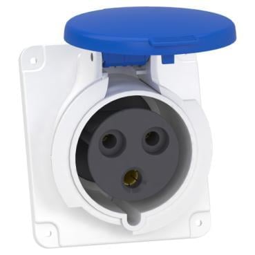 Розетка панельная угловая винтовая Schneider Electric 32А 2P+E IP44 200-250В PKF32F423 (00000059641) Розетка панельная угловая винтовая Schneider Electric 32А 2P+E IP44 200-250В PKF32F423 (00000059641)