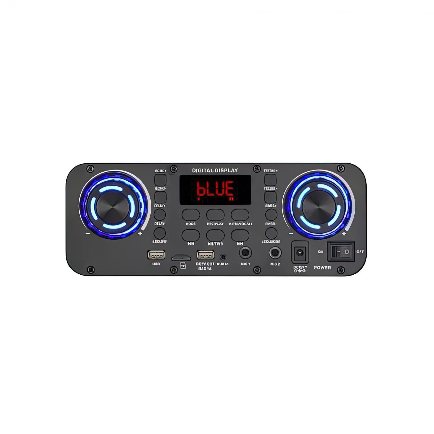 Портативная колонка NDR 1100 10" Bluetooth (1010397-Black) - фото 3