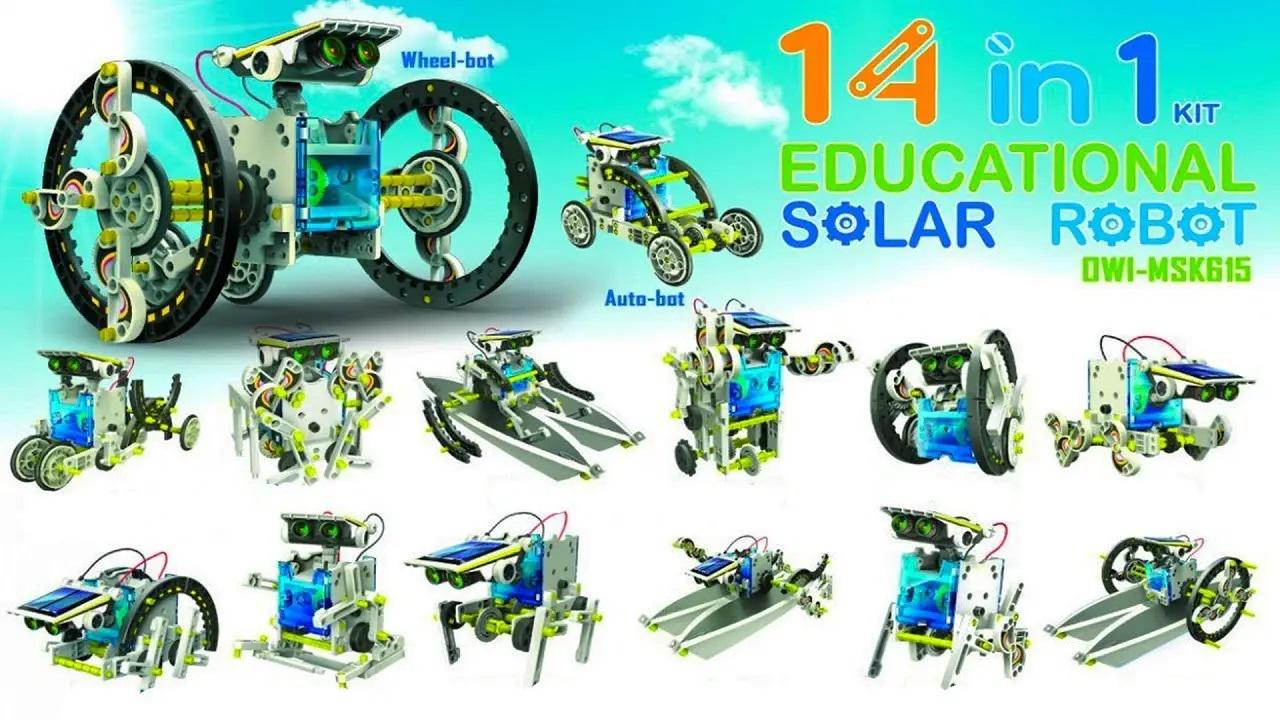 Конструктор Educational Solar Robot 14в1 питания на солнечной батарее (2079257860) - фото 3