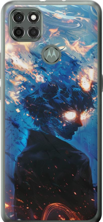Чехол на Motorola G9 Power Сатору Годжо (6129u-2229-42517) Чехол на Motorola G9 Power Сатору Годжо (6129u-2229-42517)