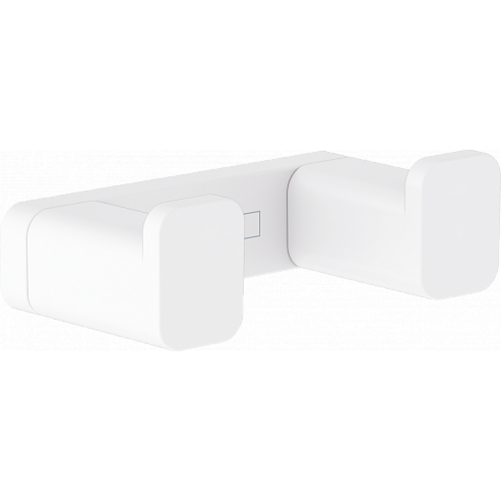 Крючок настенный Hansgrohe ADDSTORIS 41755700 двойной Белый (99166)