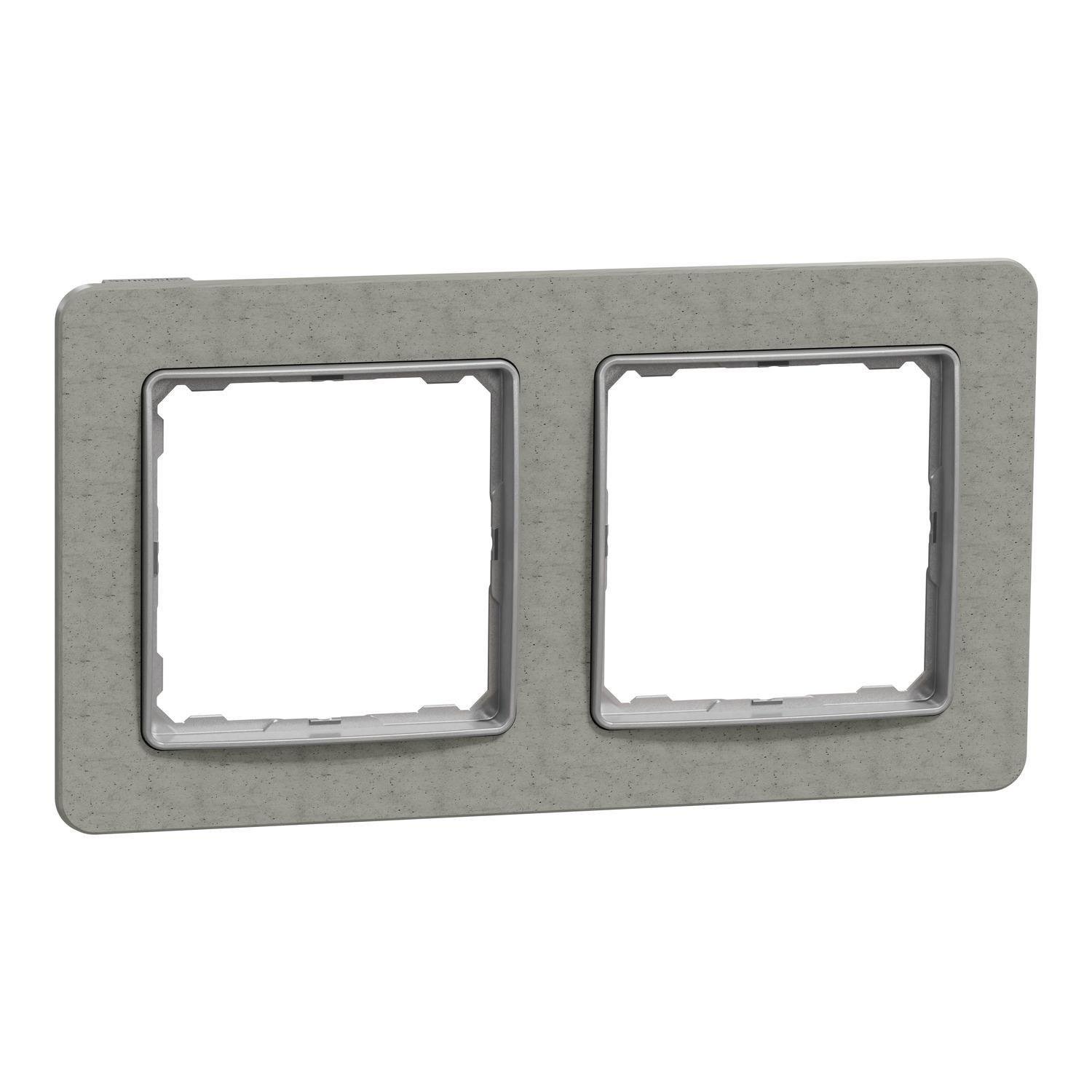 Рамка двухместная Sedna Elements Бетоний (SDD390802)