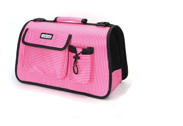 Переноска для котів та собак 53x23x27 см Рожевий (B40707REC)