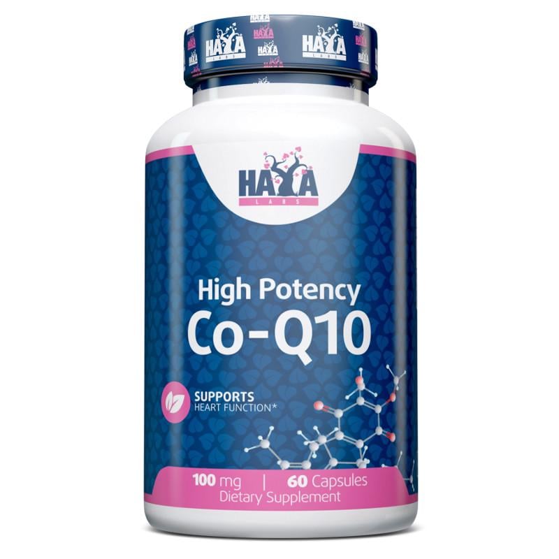 Коэнзим Q10 Haya Labs High Potency Co-Q10 100 мг 60 кап.