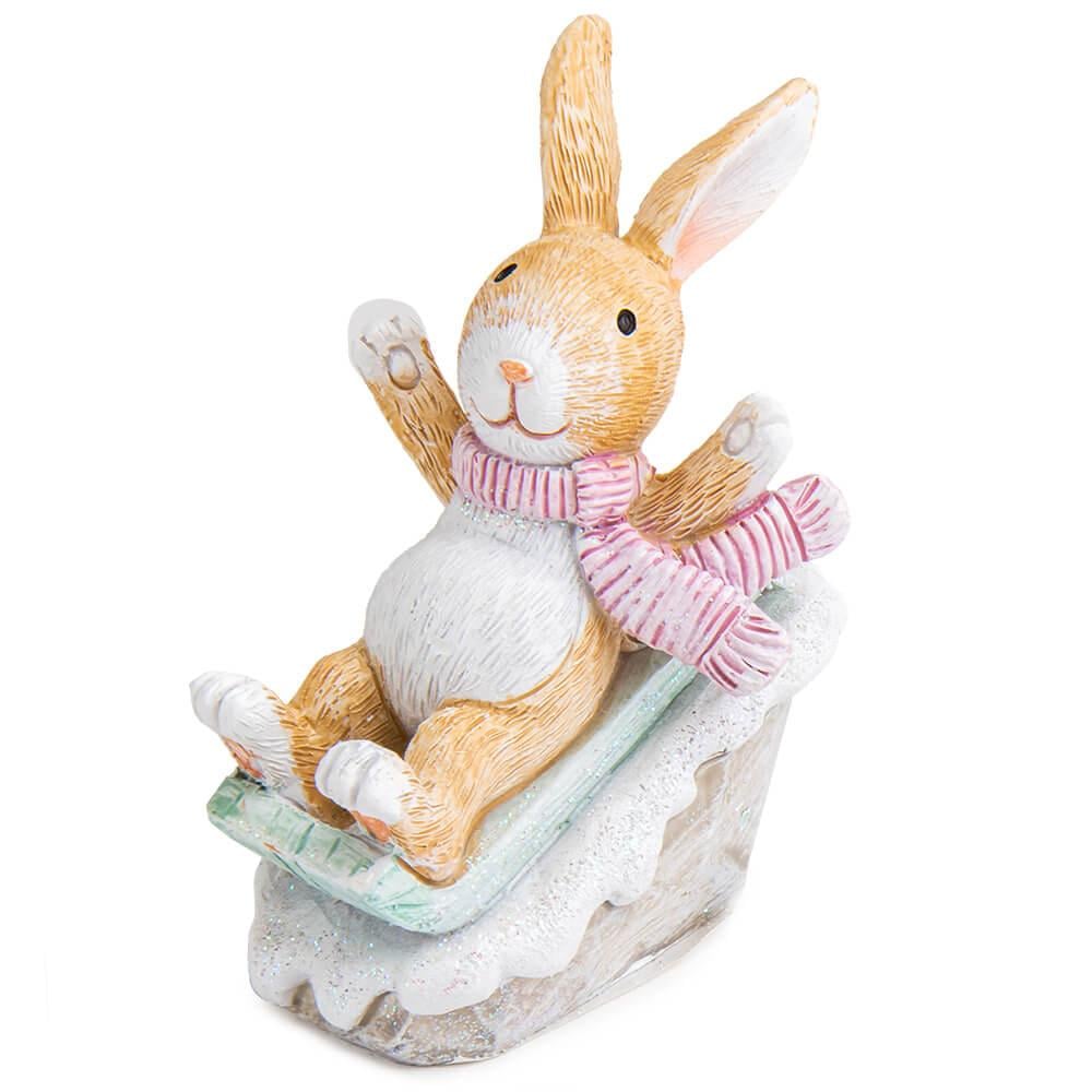 Статуэтка Новогодний кролик 11 см (2007-214)