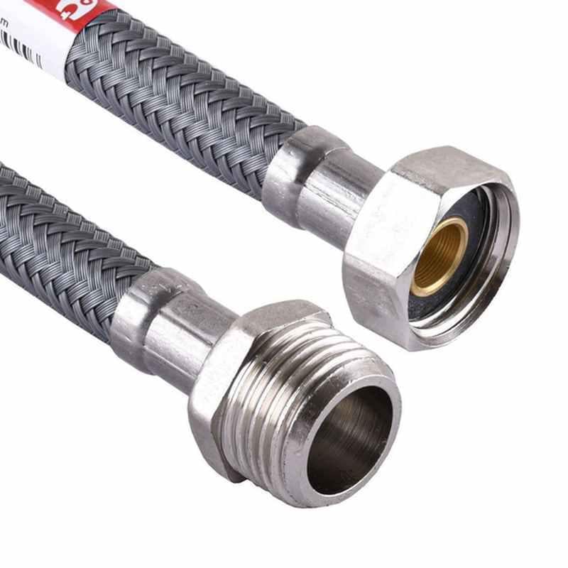 Шланг для воды антикоррозия TUCAI 1/2"х1/2" Г-Ш 120 см (111234)