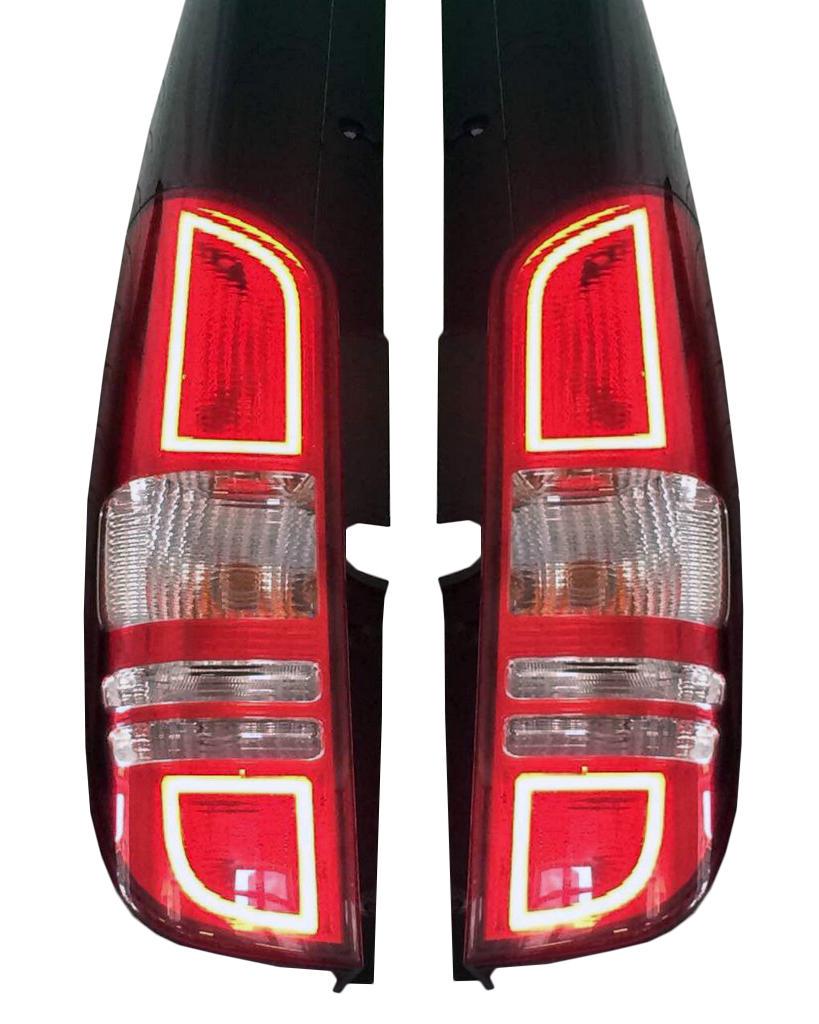 Задние фонари Viano с LED габаритами для Mercedes Vito W639 2004-2015 г