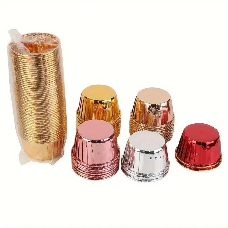 Формочки паперові для кексів R97441 Shine 50 шт. 5х4 см - фото 1