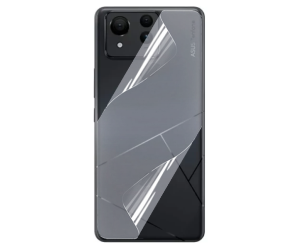 Противоударная гидрогелевая пленка Hydrogel Film для Asus Zenfone 11 Ultra на заднюю панель, Transparent