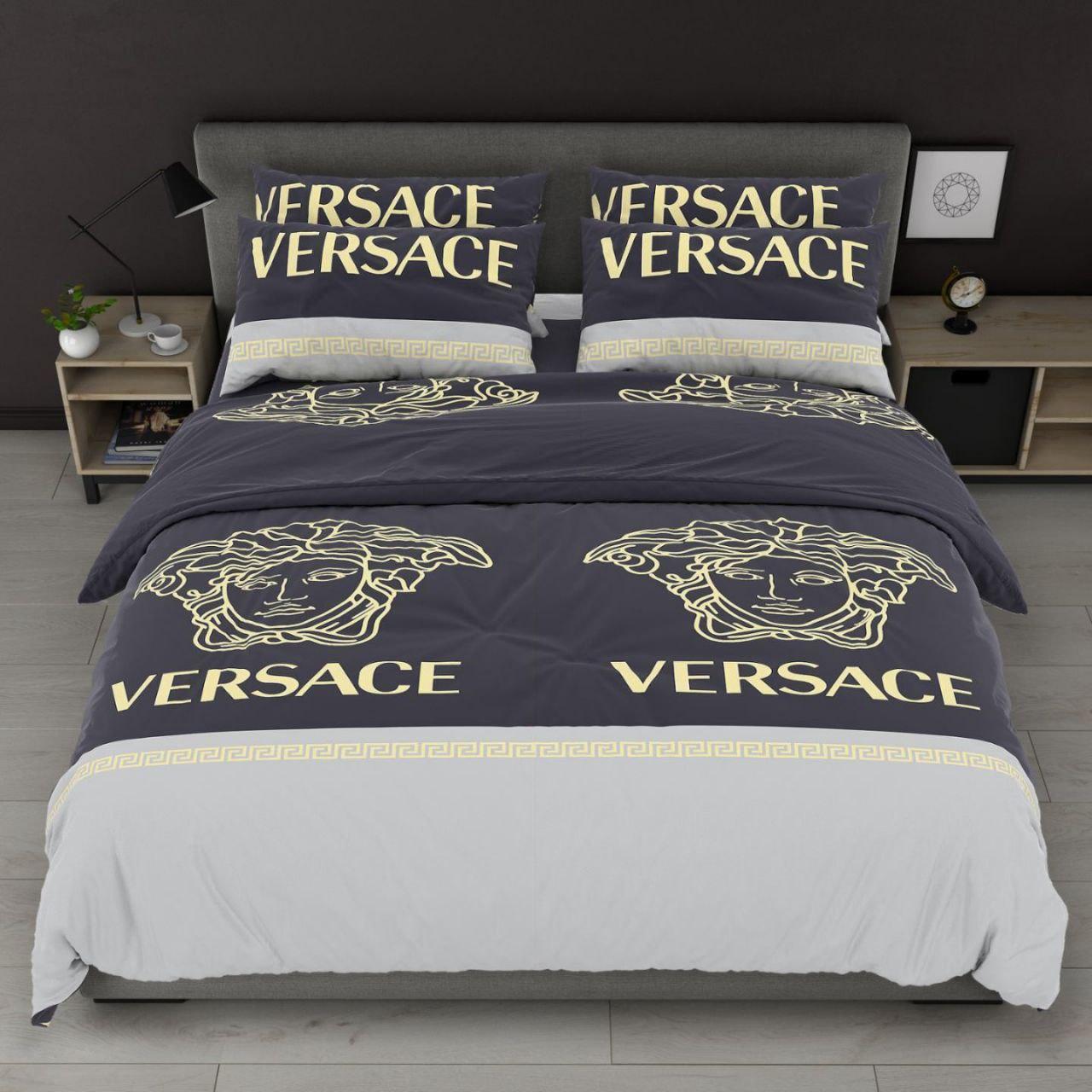 Пододеяльник Версаче бязь Голд 150х220 см