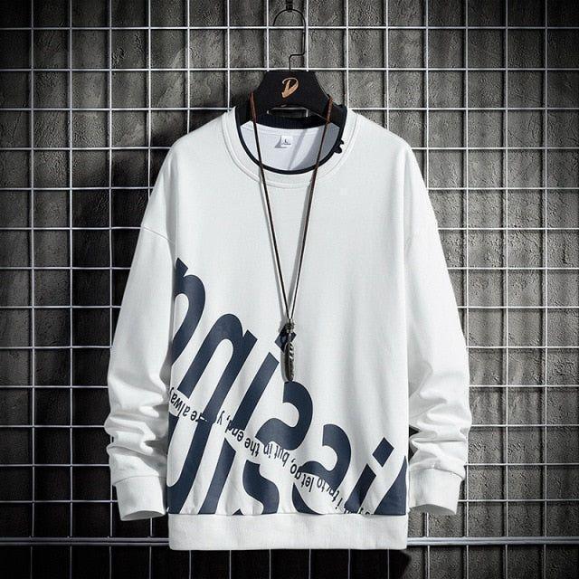 Світшот чоловічий з принтом Pin-000-30648 XXL Білий (2711524727) Світшот чоловічий з принтом Pin-000-30648 XXL Білий (2711524727)