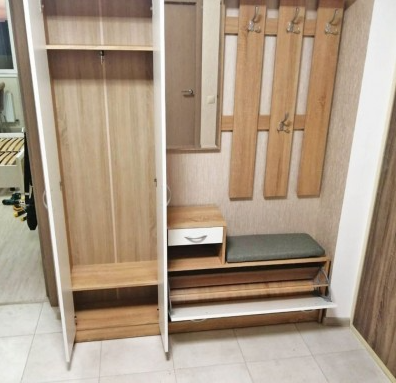 Шкаф Мебель-Сервис 2Д Орион Дуб самоа/Белый матовый (26859628) - фото 5 Шкаф Мебель-Сервис 2Д Орион Дуб самоа/Белый матовый (26859628) - фото 5