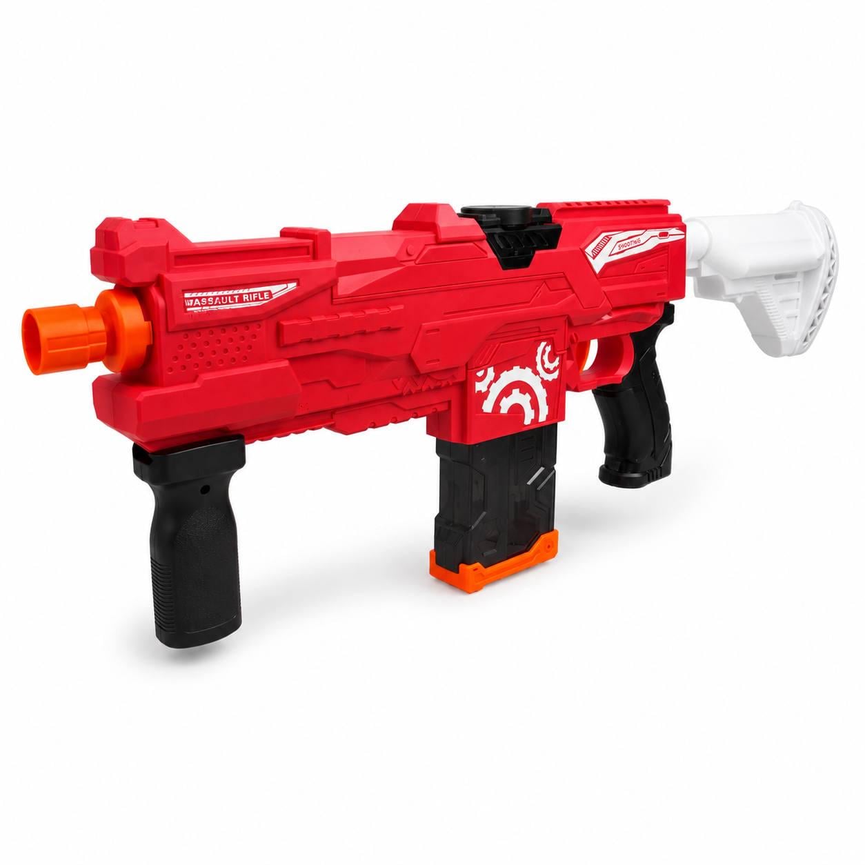 Бластер автоматический водяной Water Gun аккумулятором 63 см Red (M1077)