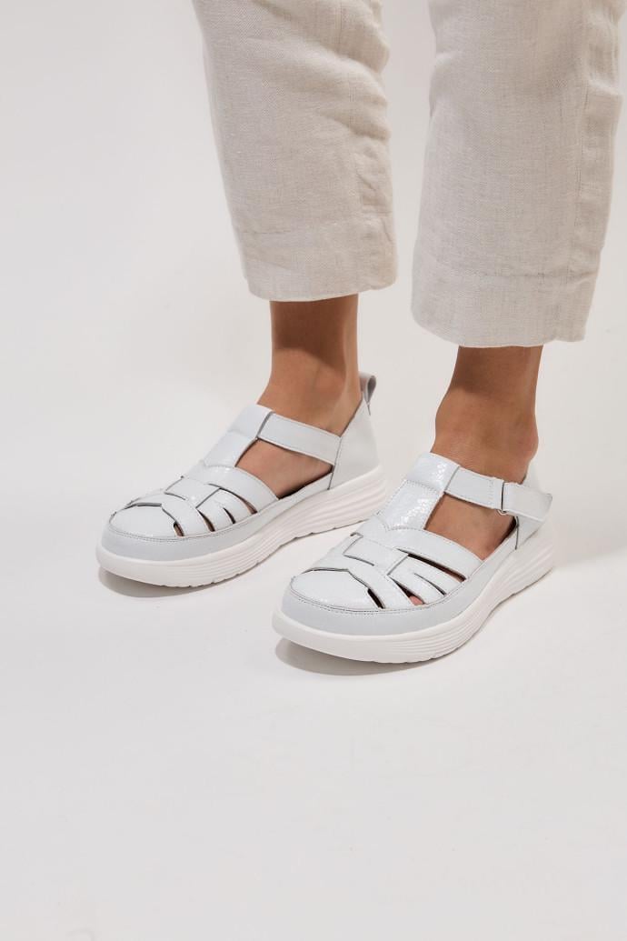 Сандалии женские ALLSY на платформе р. 39 Белый (195244) - фото 5