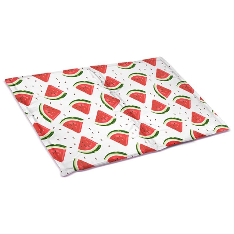 Килимок охолоджуючий Croci для собак з принтом кавун 50х40 см