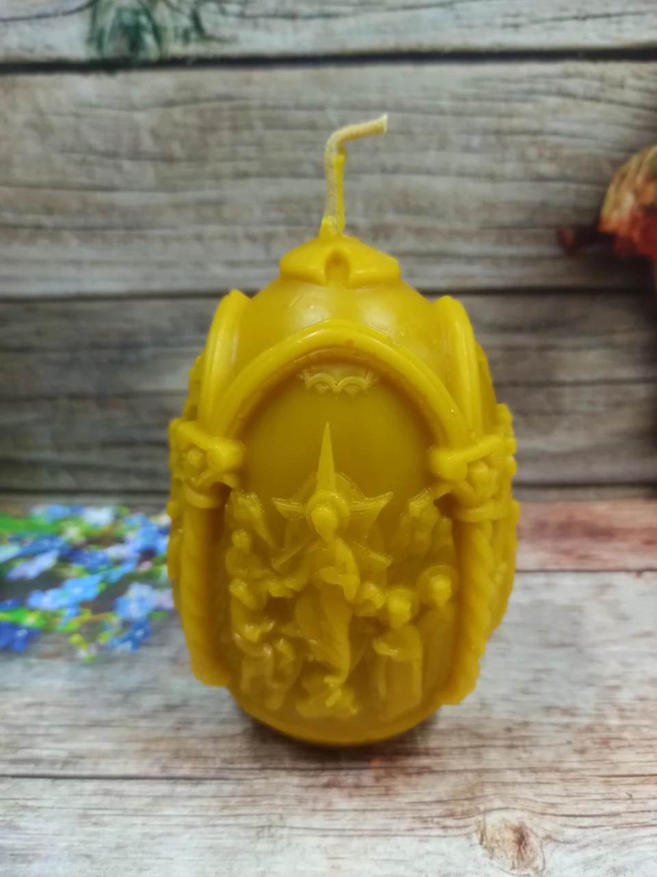 Свеча восковая Яйцо пасхальное 400 г (1550845407) Свеча восковая Яйцо пасхальное 400 г (1550845407)