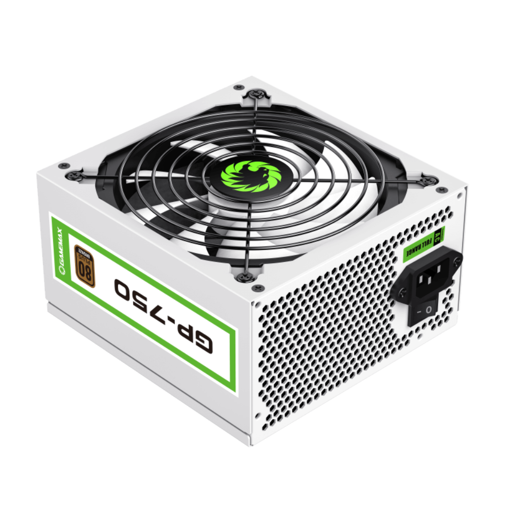 Блок питания GAMEMAX GP-750 White 750 Вт (Белый), 100-240 В, ATX
