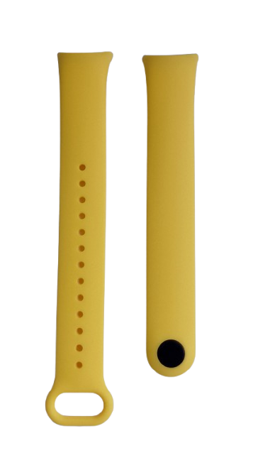 Ремінець для Xiaomi Mi Band 8/9/10 Design Yellow (3701)
