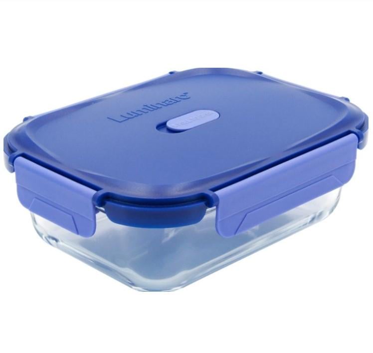 Контейнер прямокутний Luminarc Pure Box Click Clack 1520 мл (213a8924) Контейнер прямокутний Luminarc Pure Box Click Clack 1520 мл (213a8924)