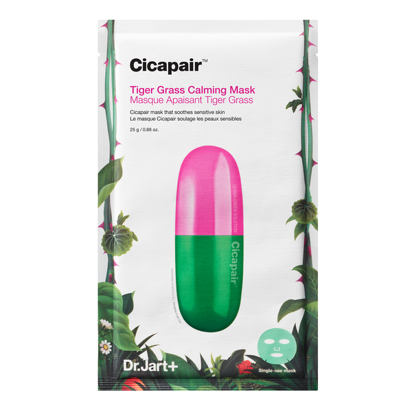 Маска Dr. Jart+ Tiger Grass Calming Mask восстанавливающая с центеллой 30 мл