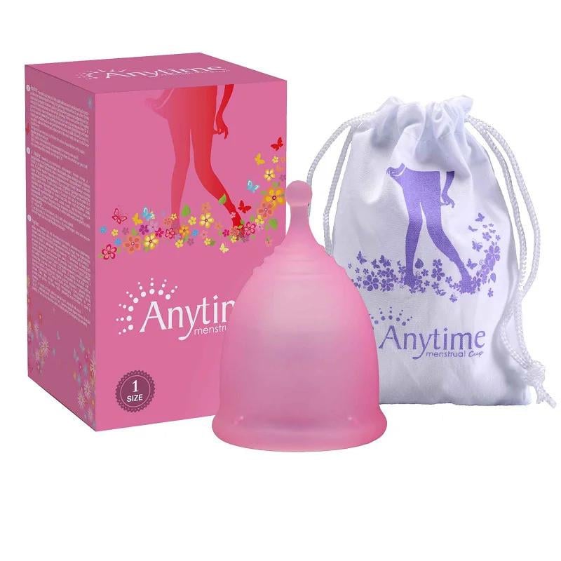 Менструальная силиконовая чаша Anytime Menstrual Cup L (L-MC04)
