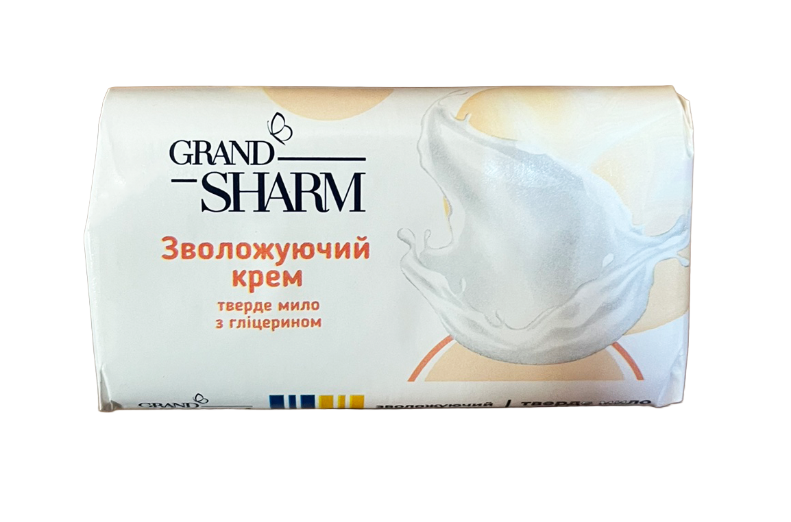 Мыло туалетное Grand Sharm Увлажняющий крем 70 г (133867) Мыло туалетное Grand Sharm Увлажняющий крем 70 г (133867)